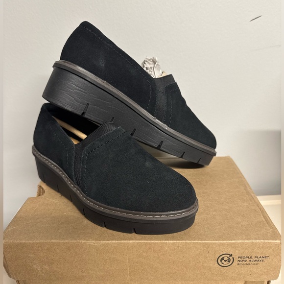 Airabell Mid Black Suede Collectipn by Clarks - Picture 3 of 7